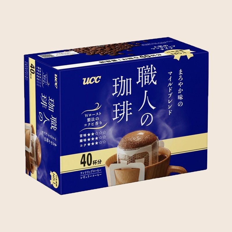 UCC マイスターズ ドリップコーヒーバッグ マイルドブレンド 40個入り
