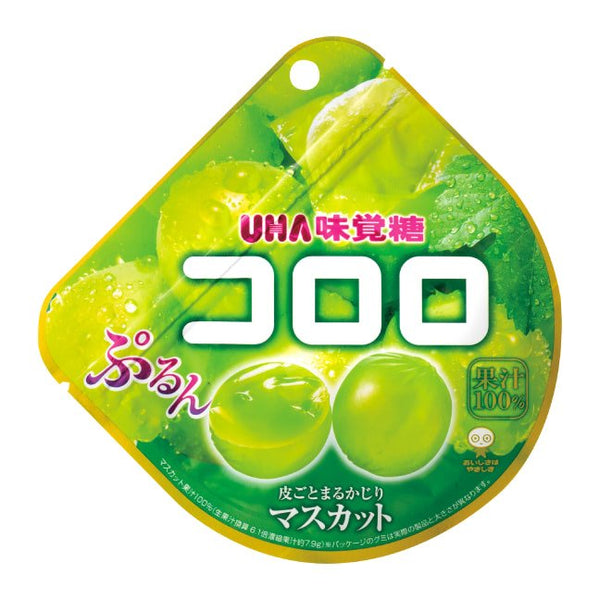 UHA味覚糖 コロロ ホワイトマスカットグレープグミ 48g