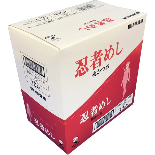 UHA味覚糖 忍者めし 梅かつお飴 20g×10袋