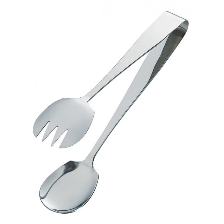 ヤマギ ステンレス製 サラダトッシング&サービングトング 230mm