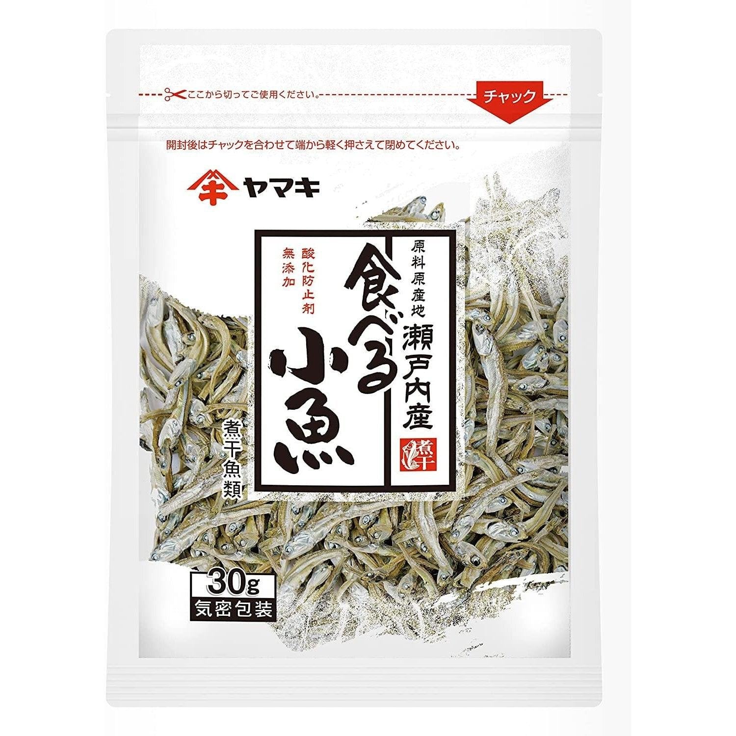 ヤマキ 煮干し 無添加 国産魚の干物スナック 30g