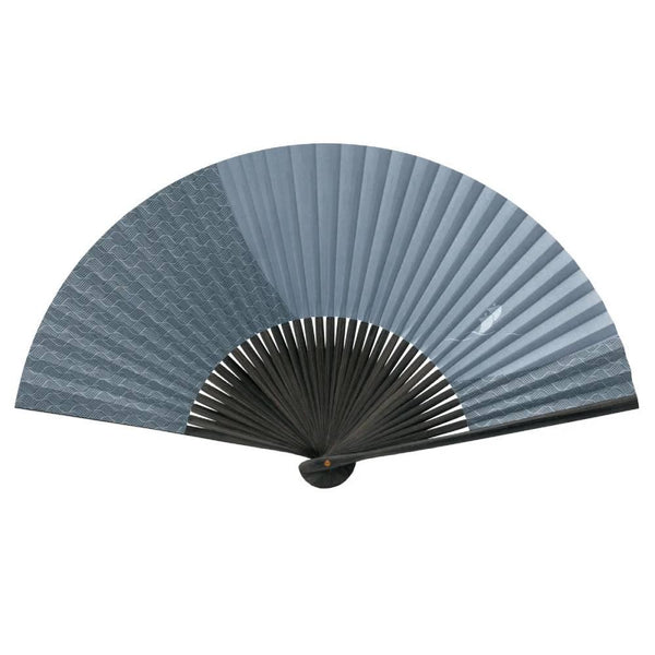 ヤマニ帆船デザイン扇子 21.5cm