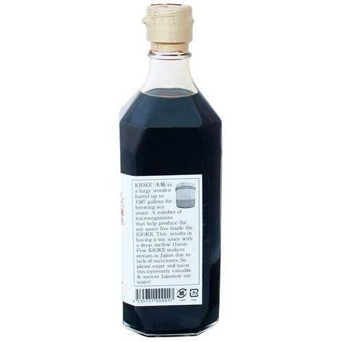 ヤマロク 鶴塩醤油 樽熟成 500ml