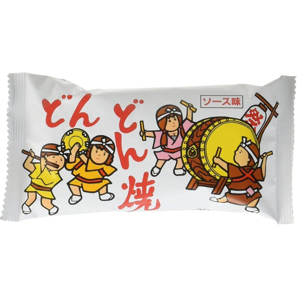 やおきん どんどん焼き 和風パフスナック ソース味(15個入り)