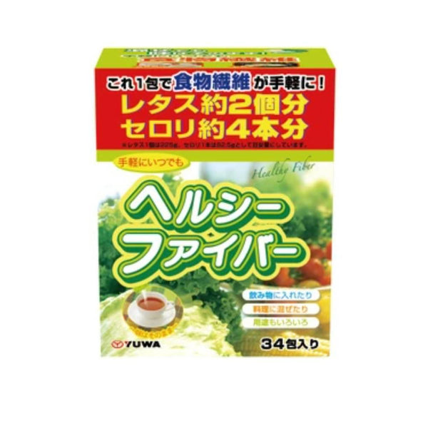 ユーワ ヘルシー食物繊維ミックス 消化サポート 34袋