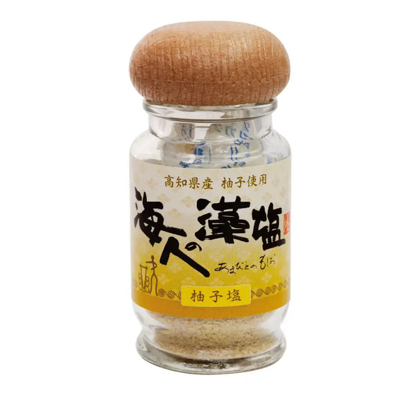 ゆず塩 香り高い柑橘系の調味塩 風味のある酸味の海塩 35g