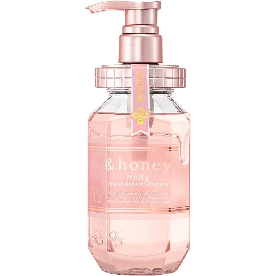 &honey メルティモイストリペアシャンプー1.0 (国産はちみつシャンプー) 440ml