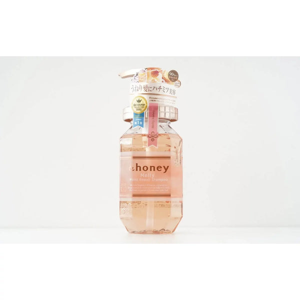 &honey メルティモイストリペアシャンプー1.0 (国産はちみつシャンプー) 440ml