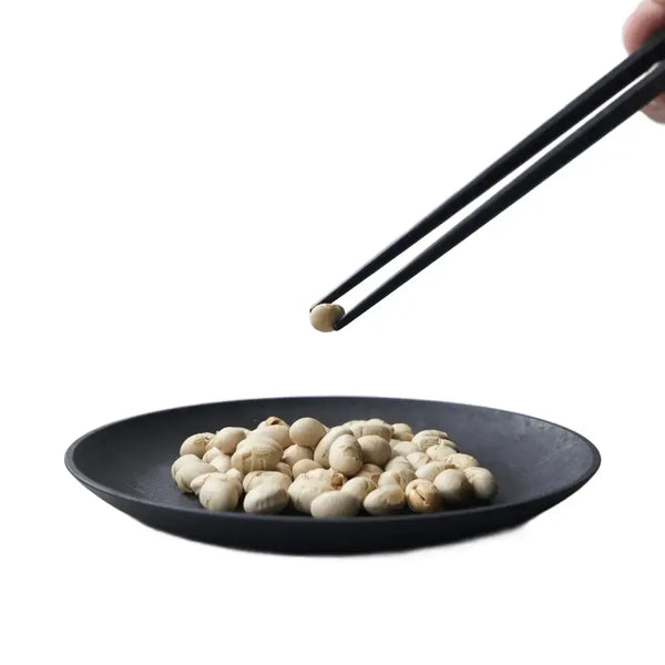 365methods ケース付黒すべり止め木製箸セット 18cm