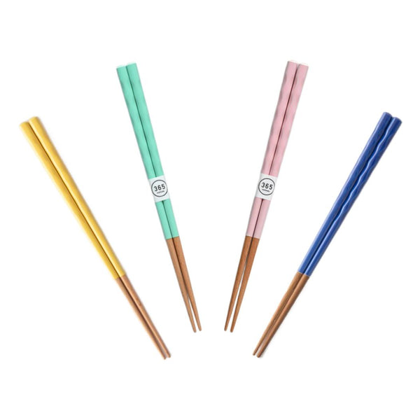 365methods 食洗機対応 抗菌彫刻箸 23cm