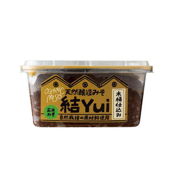 安達由衣 樽熟成有機玄米味噌 450g