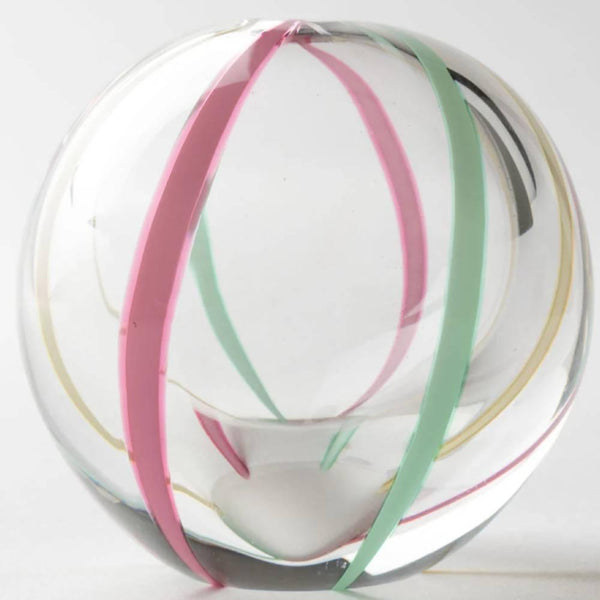 アデリア カラフルガラス手毬小花生 65mm