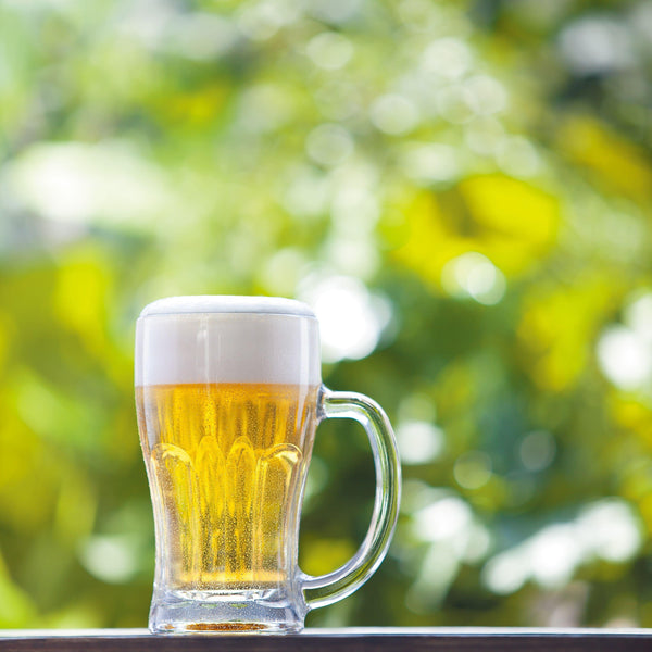アデリア ジョッキ ビールジョッキ クラシック 厚手パイントグラス ハンドル付き 380ml