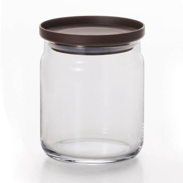 アデリア スタッキングガラスキャニスター 中 キッチン保存容器 680ml