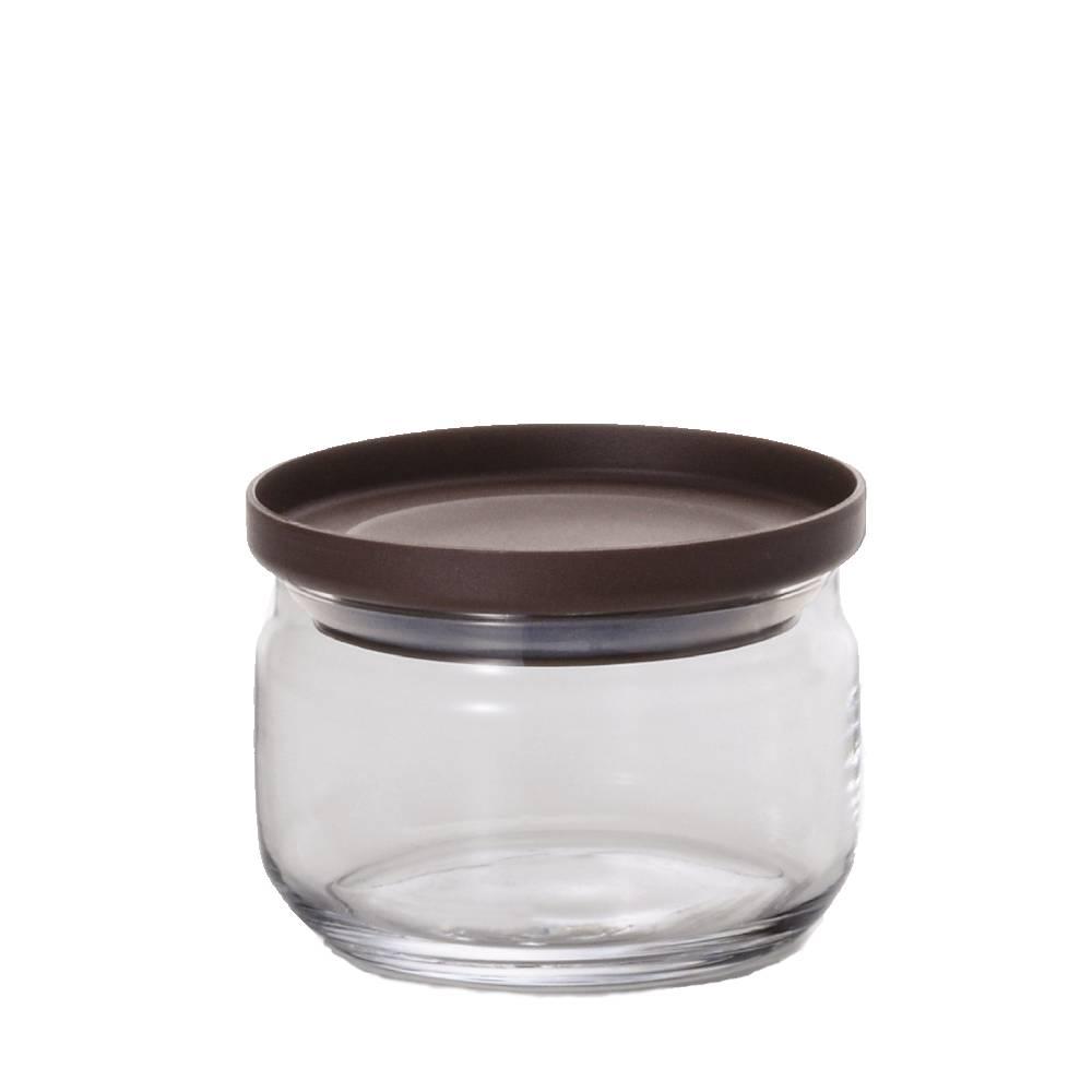 アデリア スタッキングガラスキャニスター キッチン収納容器 360ml