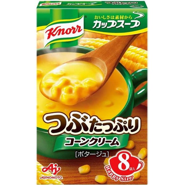 味の素 クノール インスタントチャンキーコーンスープ クリーミーコーンポタージュ 8食分
