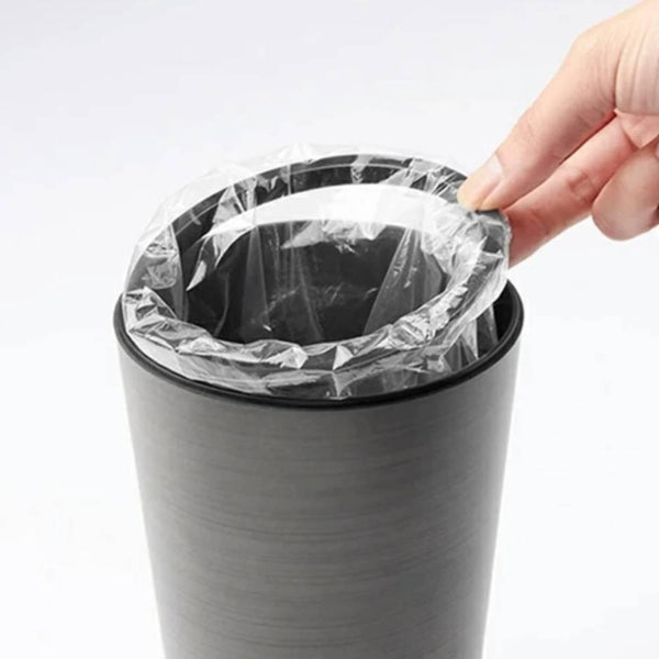 抗菌小型ゴミ箱 グレー ミニマリスト 和風 1.4L