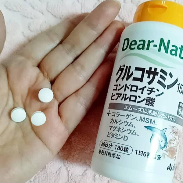 アサヒ ディアナチュラ グルコサミン コンドロイチン ヒアルロン酸 サプリメント 180錠
