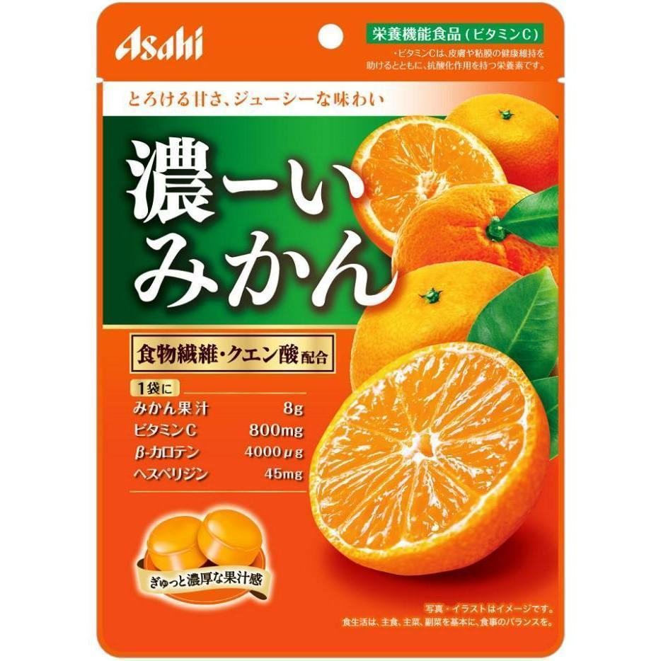 アサヒ 濃いみかん 濃厚みかんキャンディ 84g
