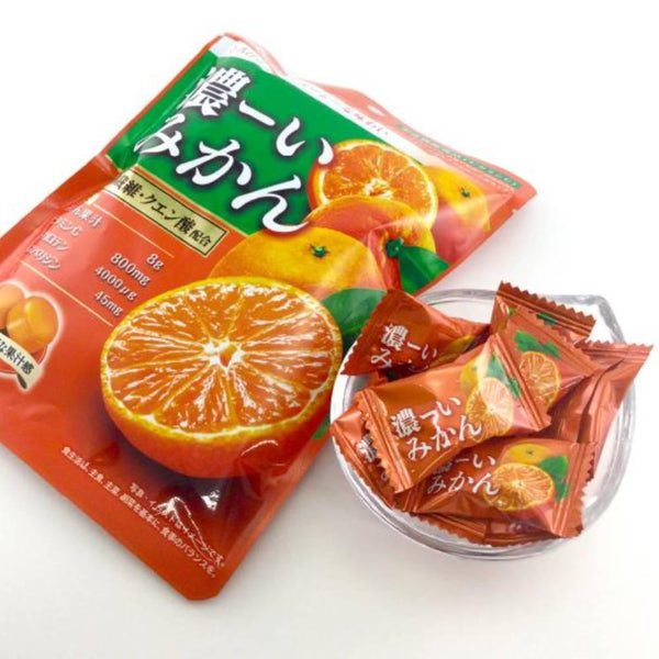 アサヒ 濃いみかん 濃厚みかんキャンディ 84g