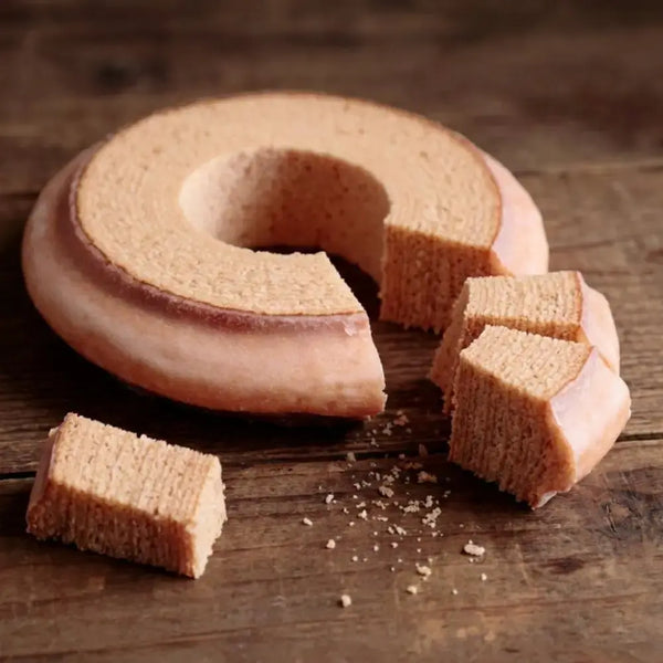 バウムu.バウム 和風バウムクーヘン リングケーキ 桜 1ピース