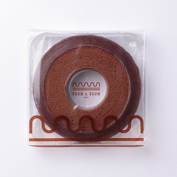 Baum u. Baum 和風チョコレートバウムクーヘンリングケーキ 1個