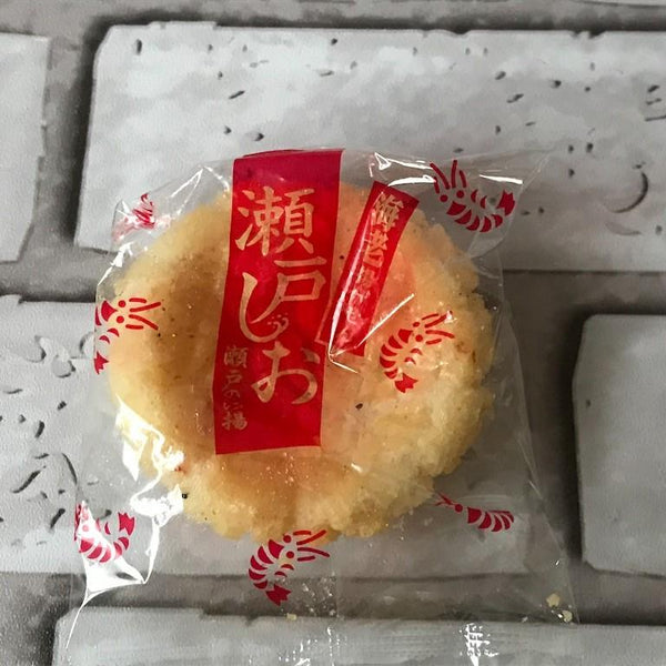 ベフコ 瀬戸塩せんべい エビ味 83g