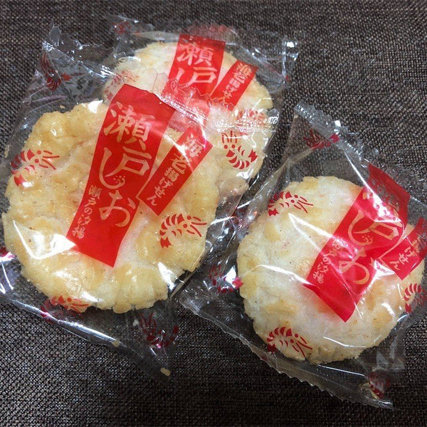 ベフコ 瀬戸塩せんべい エビ味（12枚入り）