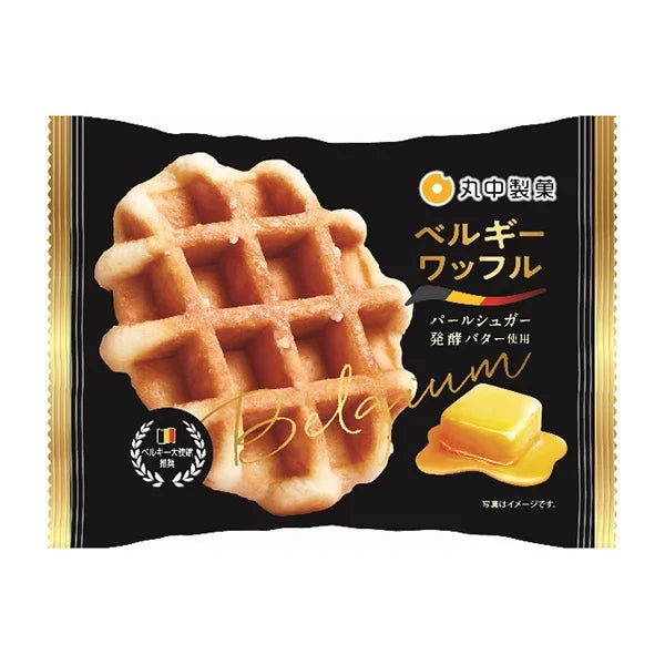 ベルギーワッフル パールシュガー＆カルチャードバターワッフル（6個入り）