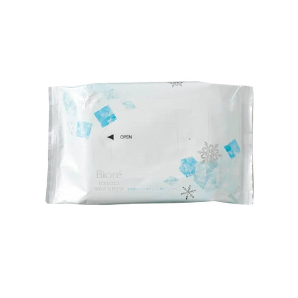 ビオレ冷却ボディワイプ無香料インスタントクールダウンシート20カウント