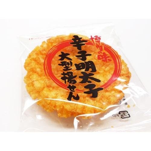 ぼんち辛子明太子あげせんべい 6枚入
