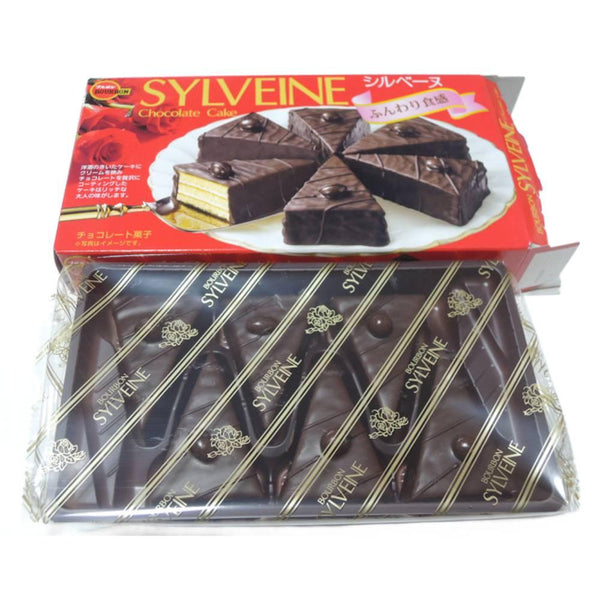 バーボン シルヴェーン チョコレートコーティング クリーム入りケーキ 6個入り