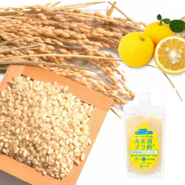 玄米甘酒＆柚子生姜酢ドリンクパウチ 150g