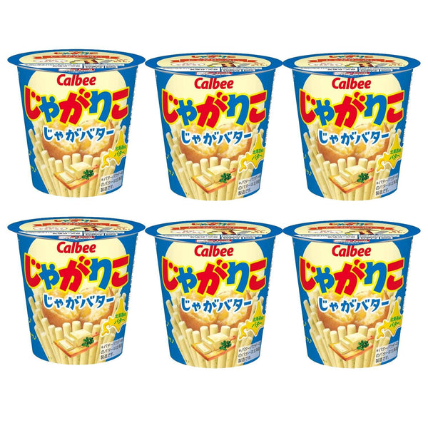 カルビー じゃがりこ 北海道バターポテトスティック（6本入り）