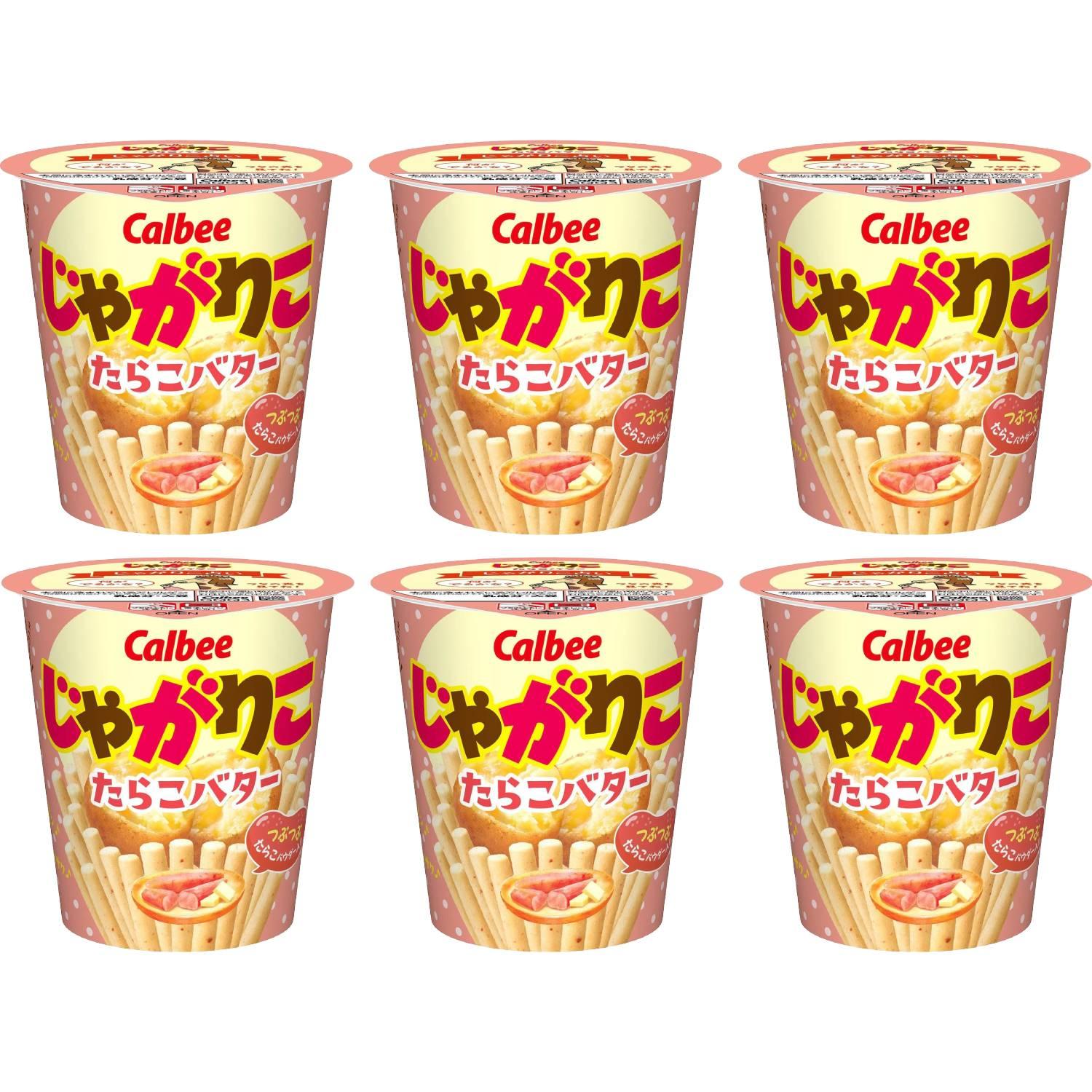 カルビー じゃがりこ たらこバターポテトスティック（6個入り）