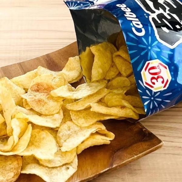 カルビー 堅あげ うす塩クリスピーポテトチップス 65g（12袋入り）