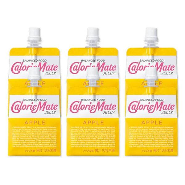 大塚 カロリーメイト ゼリーバランスフード りんご 215g×6個