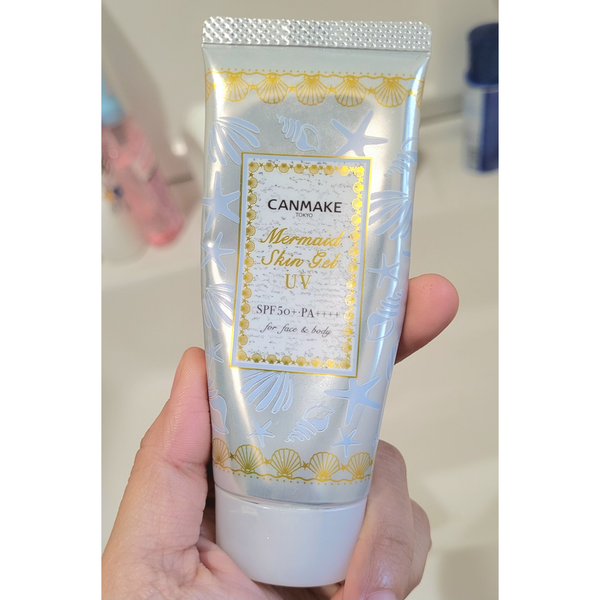 キャンメイク マーメイドスキンジェルUV ホワイト 02 SPF50+ PA++++ 40g