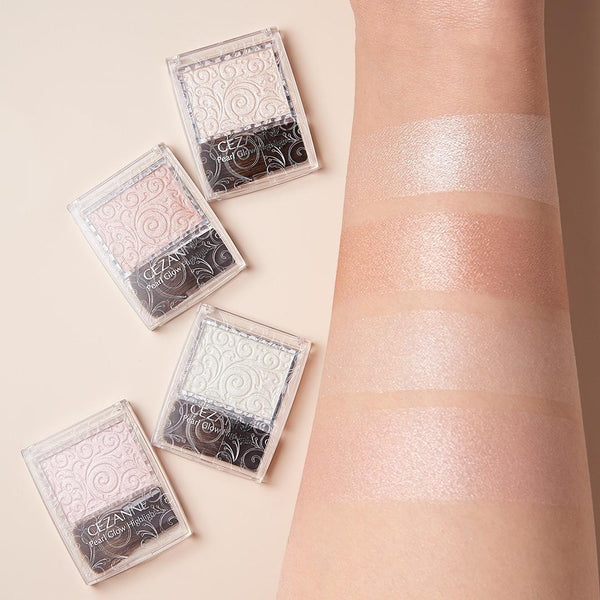 セザンヌ パールグロウ ハイライター ブラシ付 2.4g