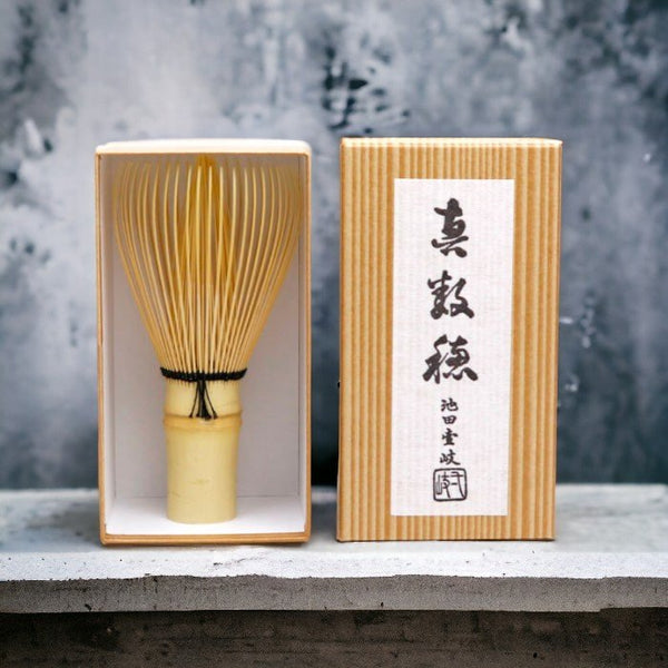茶筅 白竹製 手作り 伝統的な日本の抹茶筅