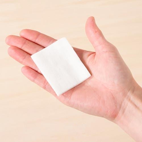 コットンラボ オーガニックコットンパフ 無漂白 Mサイズ 200枚