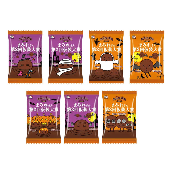 不二家 カントリーマアム ハロウィン パンプキン チョコレートクッキー 7枚入り