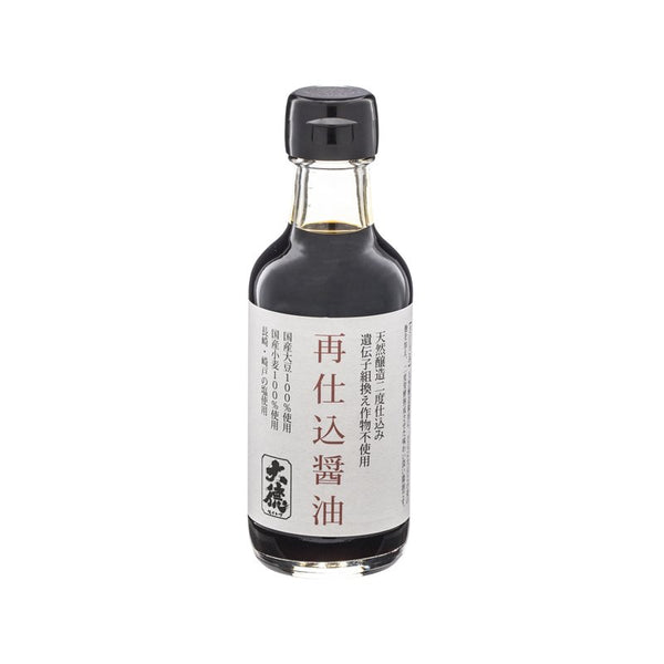 大徳 熟成再仕込み醤油 二度醸造 非遺伝子組み換え醤油 200ml