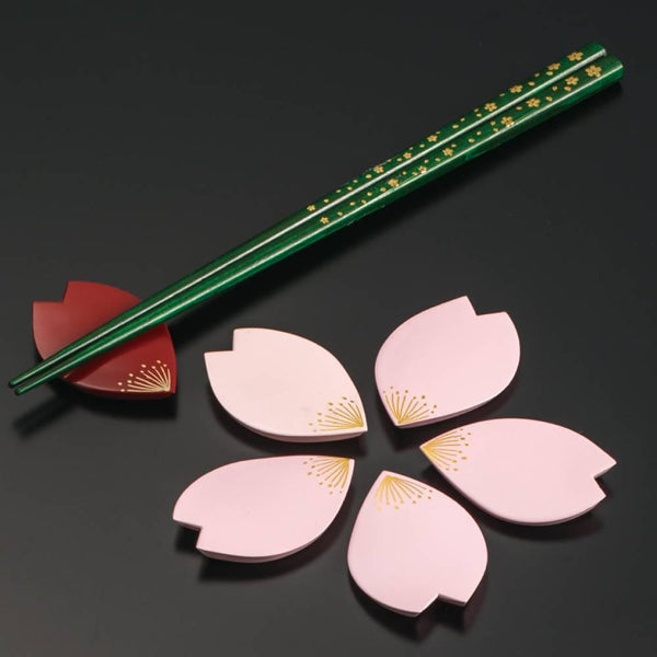 装飾箸置き 桜の花びら型 ピンク 1個