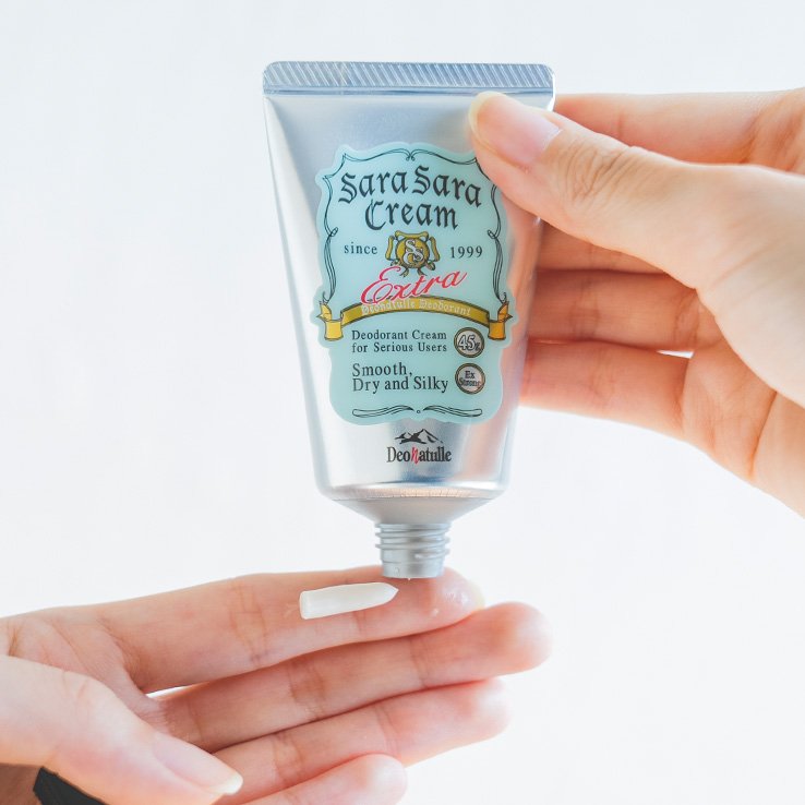 デオナチュレ サラサラ 無香料 脇下用デオドラントクリーム 45g