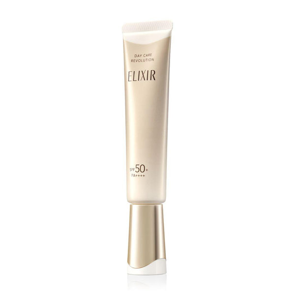 エリクシール デイケア レボリューション デイリーモイスチャライジングセラム SPF50+ 35ml