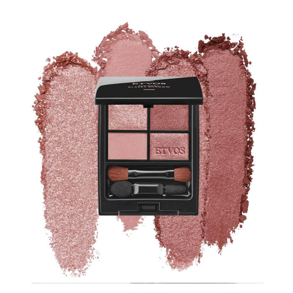 エトヴォス ミネラルクラッシーシャドウ セミマット＆シマー アイシャドウパレット
