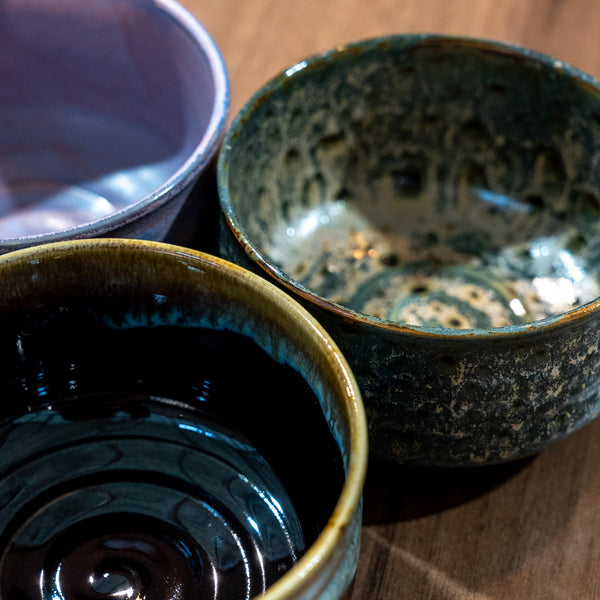 波佐見焼 抹茶碗 素朴な抹茶碗 木箱入り