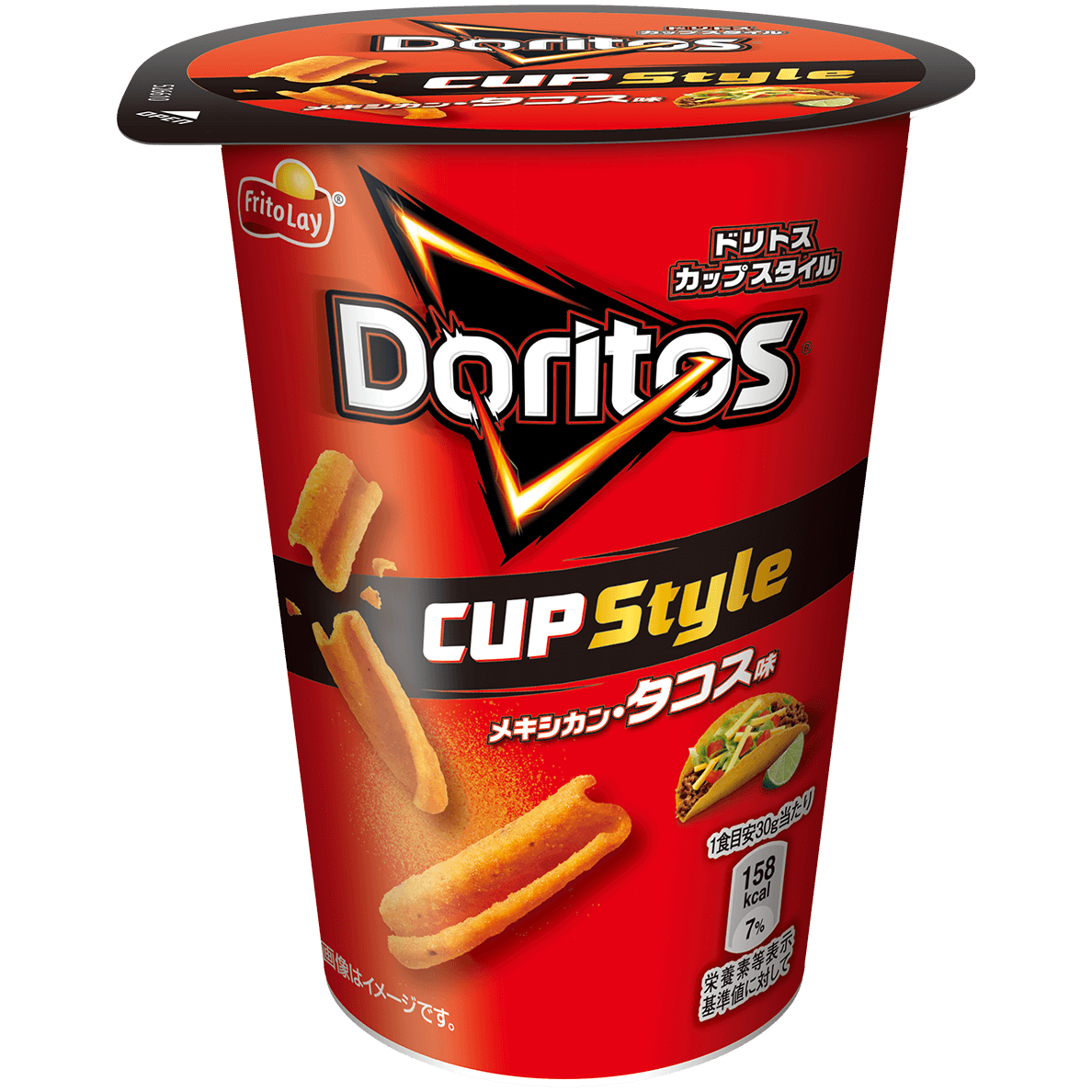 フリトレージャパン ドリトス メキシカンタコス コーントルティーヤチップススティック 60g (6個パック)
