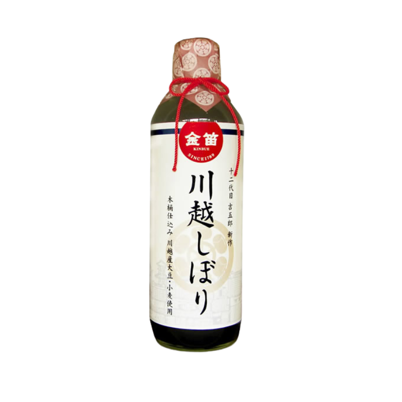 笛木 特選樽熟成醤油 地元産原料使用 600ml